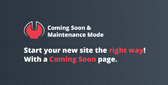 Coming Soon & Maintenance Mode PRO 6.57