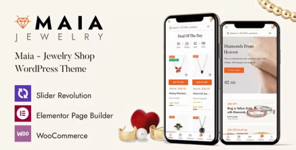 Maia 1.1.11 – Jewelry Shop WordPress Theme