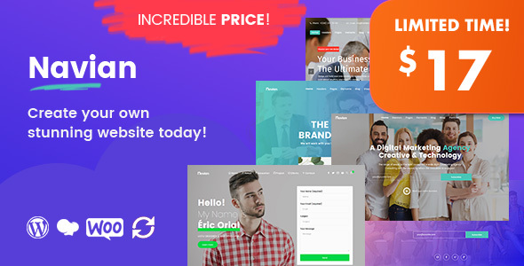 Navian 1.4.8 – Multi-Purpose Responsive WordPress Theme