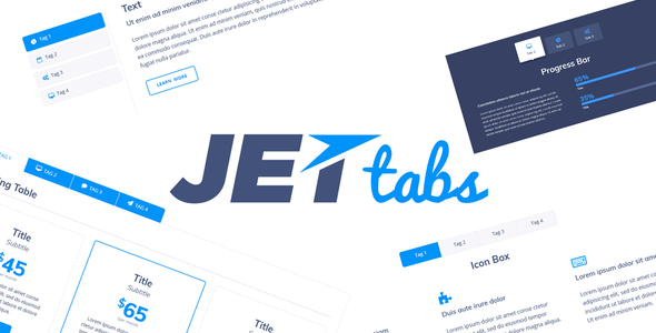 JetTabs 2.2.8 – Tabs & Accordions for Elementor