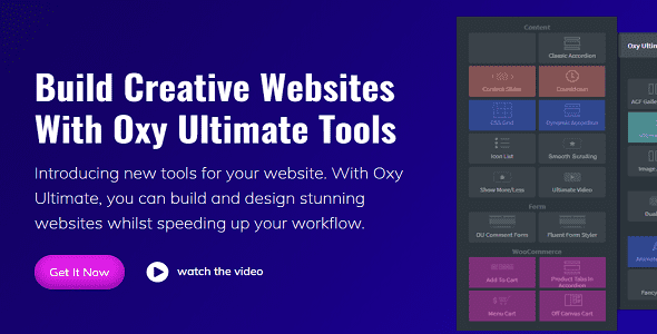 Oxy Ultimate Tools 1.6.13 – Addon for Oxygen Builder