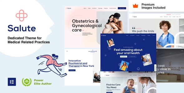 Salute 43.11 – Medical Theme For WordPress