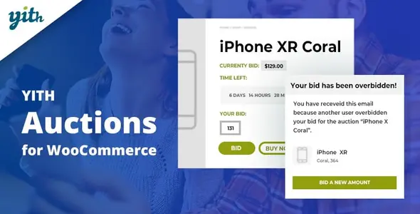 YITH Auctions for WooCommerce Premium 4.8.0