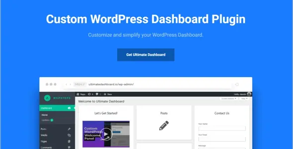 Ultimate Dashboard pro 3.10.3 – Custom WordPress Dashboard Plugin