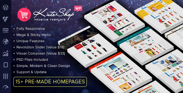 KuteShop 4.2.6 – Fashion, Electronics & Marketplace Elementor WooCommerce Websites