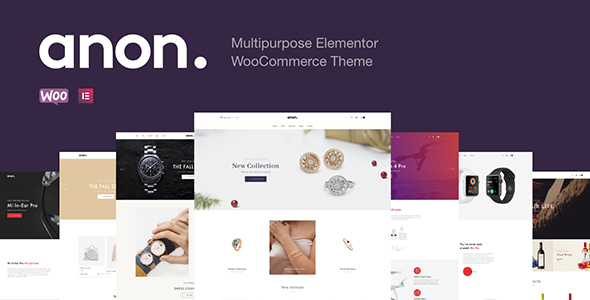 Anon 2.2.10 – Multipurpose Elementor WooCommerce Theme