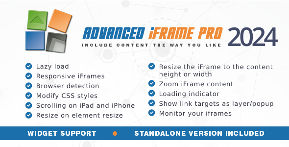 Advanced iFrame Pro 2025.2