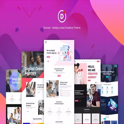 Draven 1.8.0 – Multipurpose Creative Theme