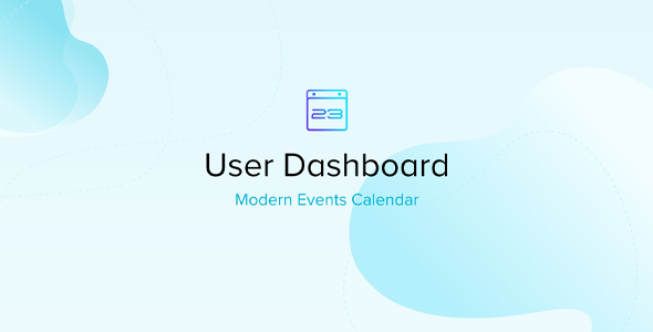 MEC User Dashboard Addon 1.4.3