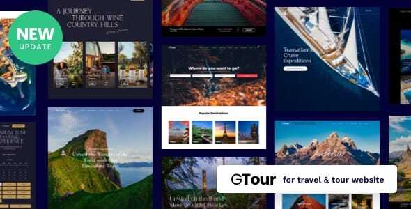 Grand Tour 5.6 – Travel Agency WordPress Theme