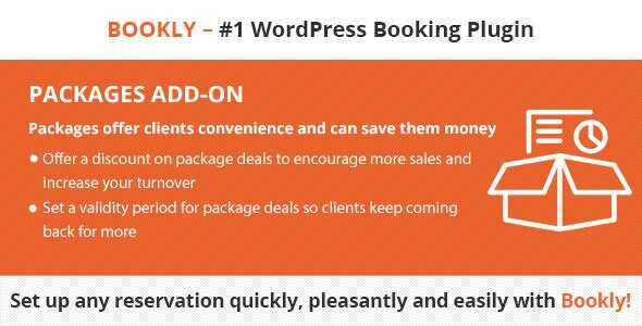 Bookly Packages Addon 6.3