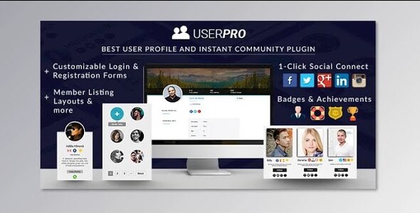 UserPro 5.1.6 – Community and User Profile