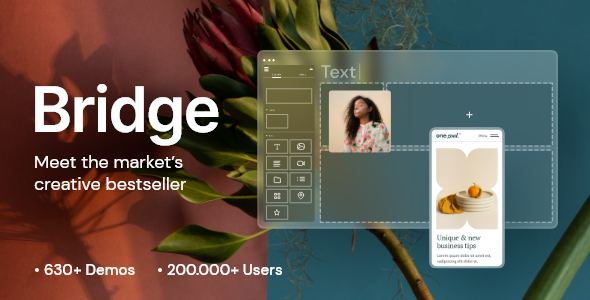 Bridge 30.8.6 – Creative Multipurpose Theme