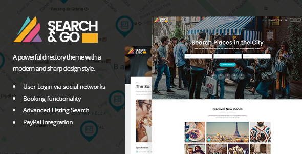 Search & Go 2.7 – Modern Smart Directory WordPress Theme