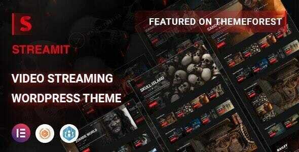 Streamit 3.4.1 – OTT/Video Streaming WordPress Theme
