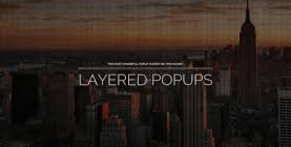 Layered Popups 7.27 – The most powerful Popup System on the Market