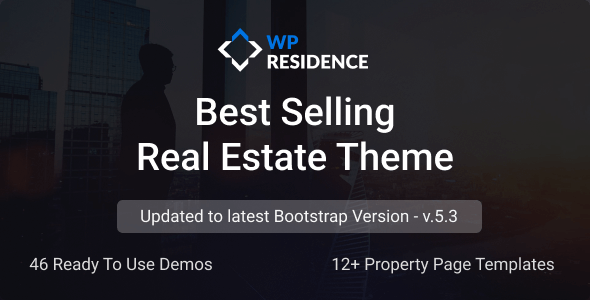 WPResidence 5.1.1 – The most Advanced real estate theme
