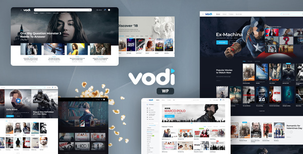 Vodi 1.2.13 – Videos WordPress Theme for Movies and TV Shows