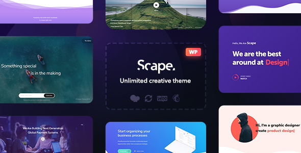 Scape 1.5.9 – Multipurpose WordPress Theme