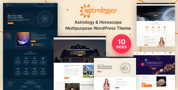 Astrologer 2.3 – Horoscope and Astrology WordPress Theme