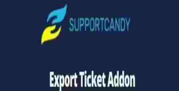 SupportCandy Export Ticket Addon 3.0.9