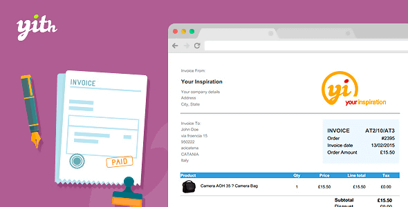 YITH WooCommerce PDF Invoice and Shipping List Premium 4.15.1