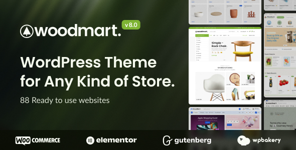 WoodMart 8.2.5 Responsive WooCommerce Theme