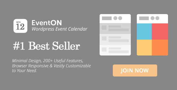 EventOn 4.9.11 – WordPress Event Calendar Plugin + Addons