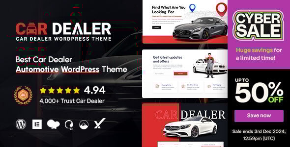 Car Dealer 5.3.1 – Automotive Responsive WordPress Websites