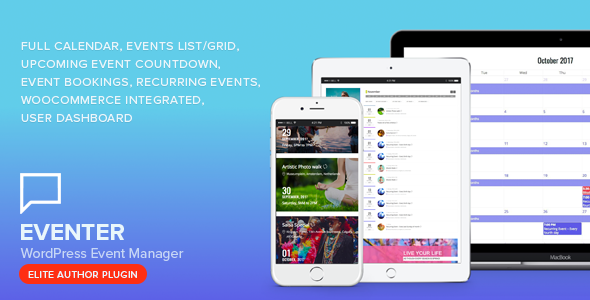 Eventer 3.2 – WordPress Event Manager Plugin