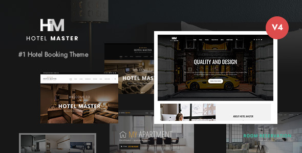 Hotel Master 4.2.1 – Hotel, Hostel, Apartment Booking WordPress Theme
