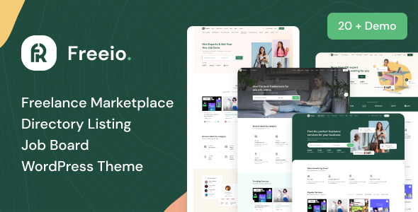 Freeio 1.3.15 – Freelance Marketplace WordPress Theme