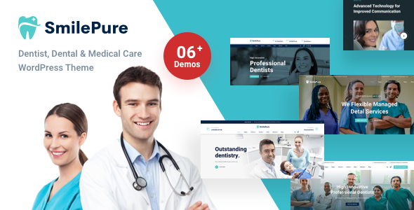 SmilePure 1.8.2 – Dental & Medical Care WordPress Theme