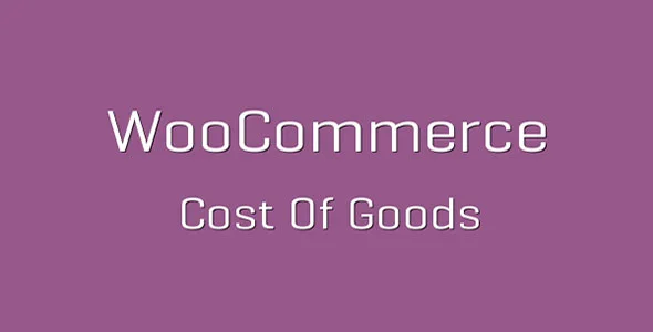 WooCommerce Cost Of Goods 2.14.1