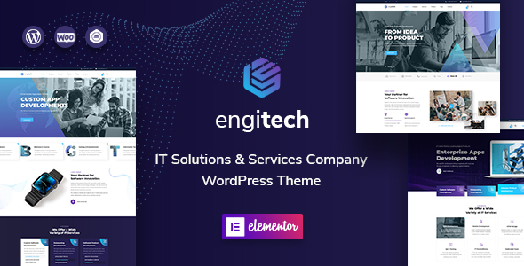 Engitech 1.8.11 – IT Solutions & Services WordPress Theme