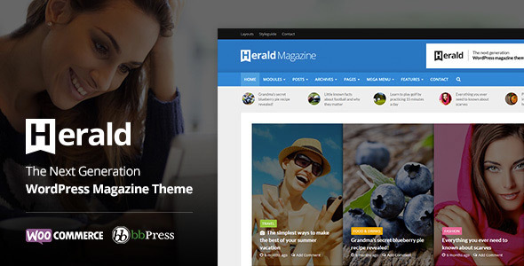 Herald 2.6 – News Portal & Magazine WordPress Theme