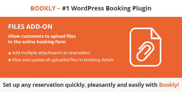 Bookly Files Addon 3.5
