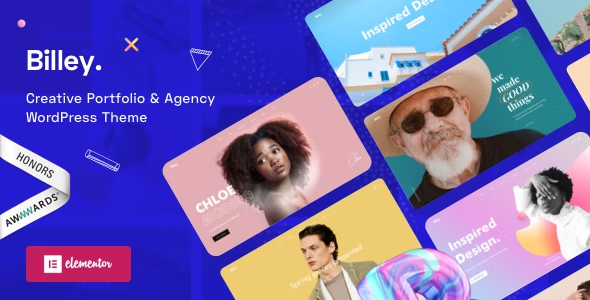 Billey 2.1.2 – Creative Portfolio & Agency WordPress Theme