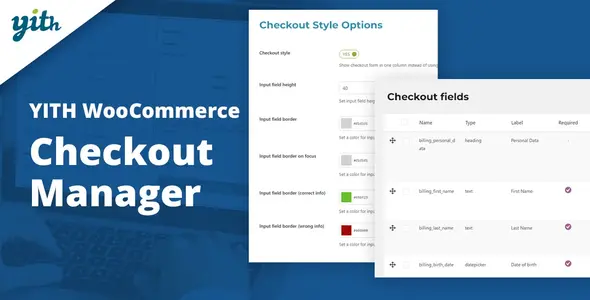 YITH WooCommerce Checkout Manager Premium 1.4.5