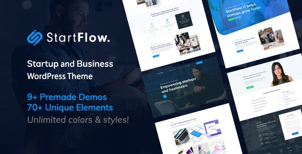 StartFlow 1.23 – Responsive Multipurpose WordPress Theme