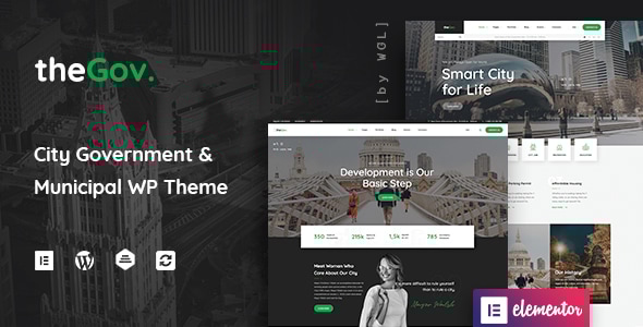 TheGov 2.0.16 – Municipal and Government WordPress Theme