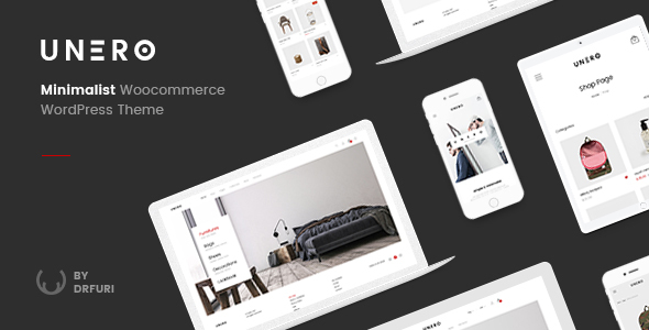 Unero 2.2.6 – Minimalist AJAX WooCommerce WordPress Theme