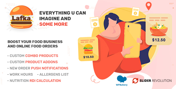 Lafka 4.5.1 – Multi Store Burger, Pizza & Food Delivery WooCommerce Theme