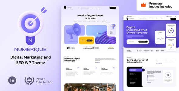 Numérique 5.3 – SEO Digital Marketing WordPress Websites