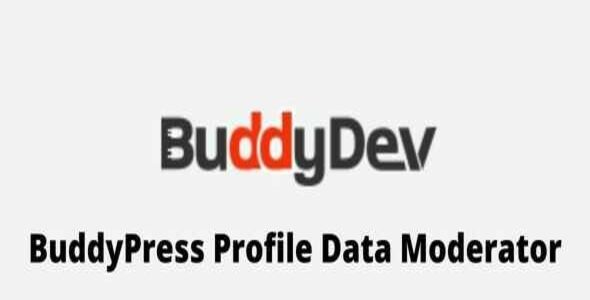 BuddyPress Profile Data Moderator 1.0.2