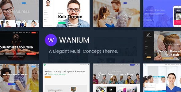 Wanium 1.9.7 – A Elegant Multi-Concept Theme