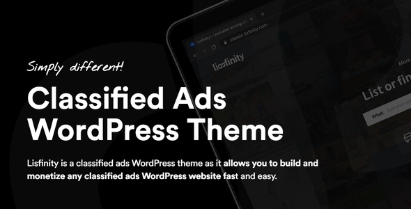 Lisfinity 1.3.9 – Classified Ads WordPress Theme