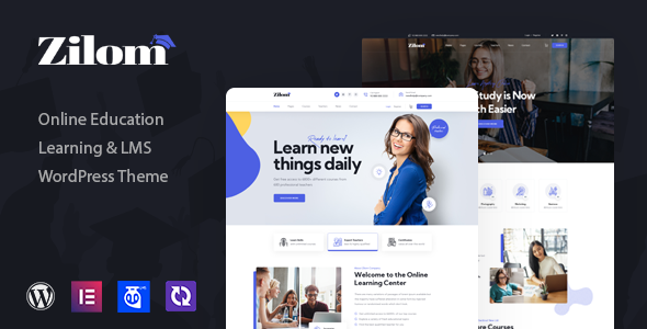 Zilom 1.2.2 – Online Education Learning WordPress Website