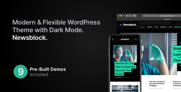 Newsblock 1.2.8 – News & Magazine WordPress Theme