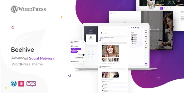 Beehive 1.4.5 – Social Network WordPress Theme